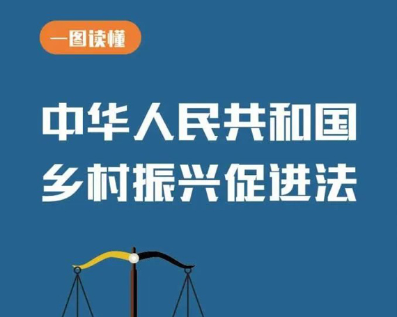 一图读懂《中华人民共和国乡村振兴促进法》